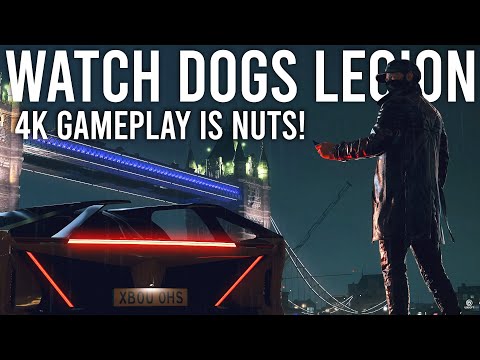 Watch Dogs Legion - 4K Gameplay is NUTS!