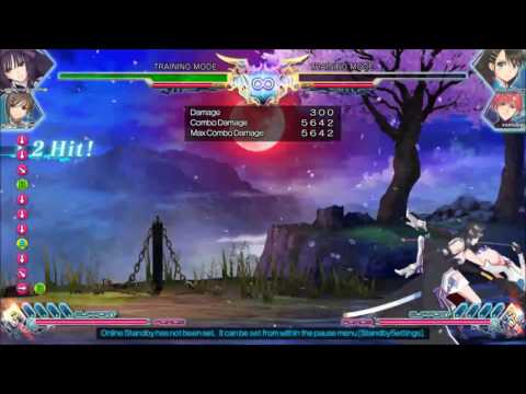 Urayukihime 236EX 1 & 2 Meter Combo - Blade Arcus from Shining: Battle Arena