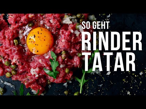 Rinder Tatar | Das einfache Rezept