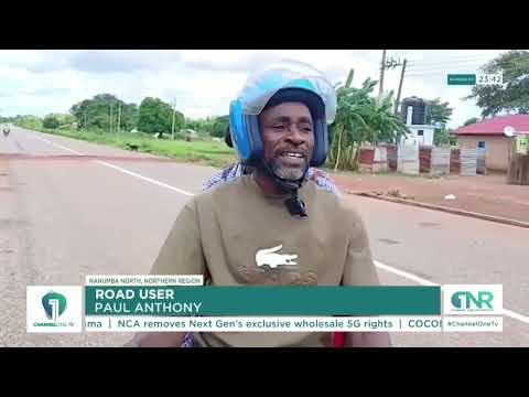 Bimbilla–Chamba Road: Residents Angry Over Road Markings On Damaged Stretch