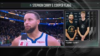 Steph Curry says Cooper Flagg is a 'true hooper' after Christmas win vs. Mavericks | NBA on ESPN