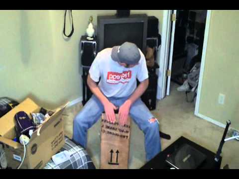 Eminem - Love the Way You Lie - Cajon Cover.wmv