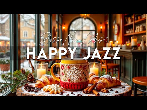Happy February Jazz Cafe ~ Positive Winter Morning Jazz & Bossa Nova Piano for Relaxing, Working