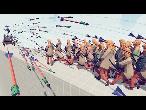 100X PERSIANS VS EVERY RANGED GOD - TOTALLY ACCURATE BATTLE SIMULATOR