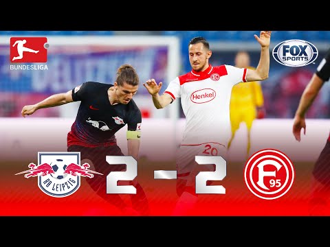 GOLAÇO E TIMO WERNER! Veja os Melhores Momentos de Leipzig 2 x 2 Fortuna Dusseldorf pela Bundesliga