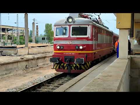 Train journey in Bulgaria (Sofia to Plovdiv)
