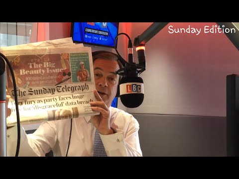 The Nigel Farage Show: Conservative party fit to govern?/Chuck Chequers? LBC - 30th Sept 2018