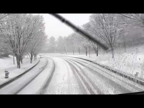 Snow blizzard Montgomery county, Maryland 2022!!!! 4K