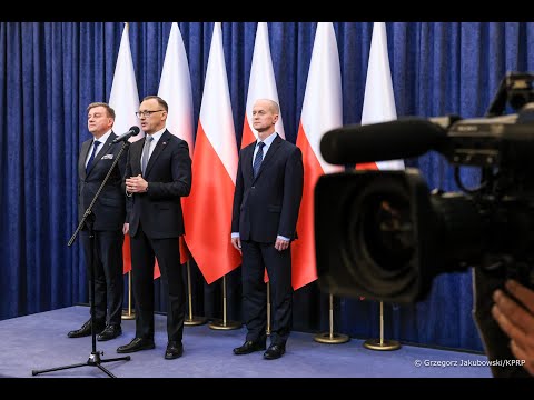 Briefing po spotkaniu Prezydenta z ministrami odpowiedzialnymi za bezpieczeństwo i szefami służb