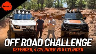 Off-Road Challenge: Land Rover Defender 4-Cylinder vs. 8-Cylinder – Which Reigns Supreme?
