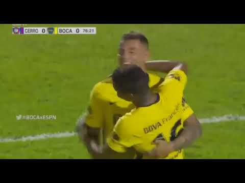 Gol de Wilmar Barrios - Cerro Porteño 0 x 1 Boca Juniors - Amistoso Internacional