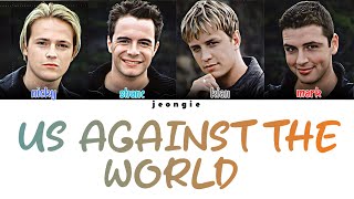 Westlife - Us Against The World (Color Coded - Lyric)