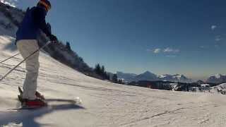 preview picture of video 'GoPro HERO HD Skiing at its best in Morgins  2014'