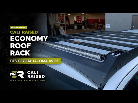 2005-Current Toyota Tacoma Economy Overland Roof Rack w/ Lighting Options Product Highlight