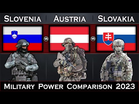 Slovenia vs Austria vs Slovakia Military Power Comparison 2023 | Global Power