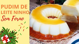 Pudim de Leite Ninho SEM OVOS e SEM FORNO | Fcil de Fazer | Receitas Para o Natal #10
