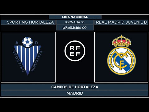 Sporting Hortaleza - Real Madrid Juvenil B | Liga Nacional 2021/22 | Jornada 10