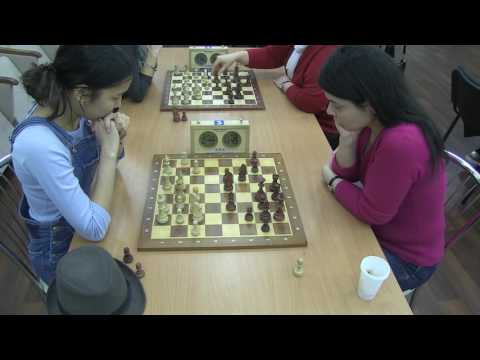 2017-03-10 Dordzhieva - Mirzoeva Ostankino chess Cup