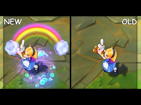 All Annie Skins VFX Update NEW and OLD (League of Legends)