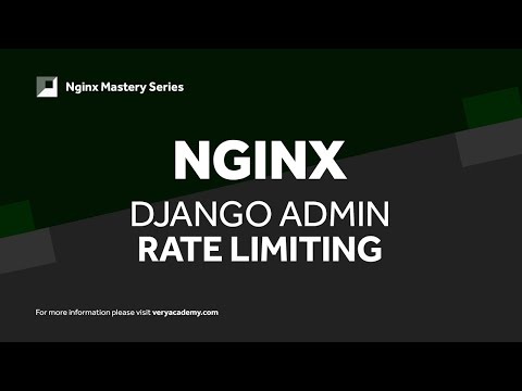 Nginx | Django Admin Login Rate Limiting thumbnail