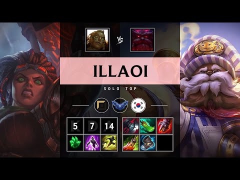 Illaoi Top vs Ornn - KR Diamond Patch 25.18