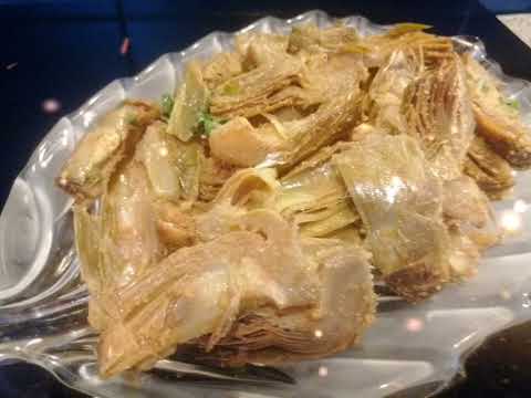 #carciofi trifolati#contorni#antipasti #sautéed artichokes#side dish #veloce side dish