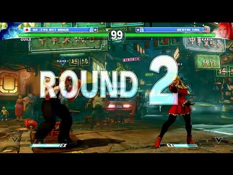 SFV CPT -  Daigo (Guile) Vs Kentai Tail (Karin) - Abuget Cup 2017 Pools