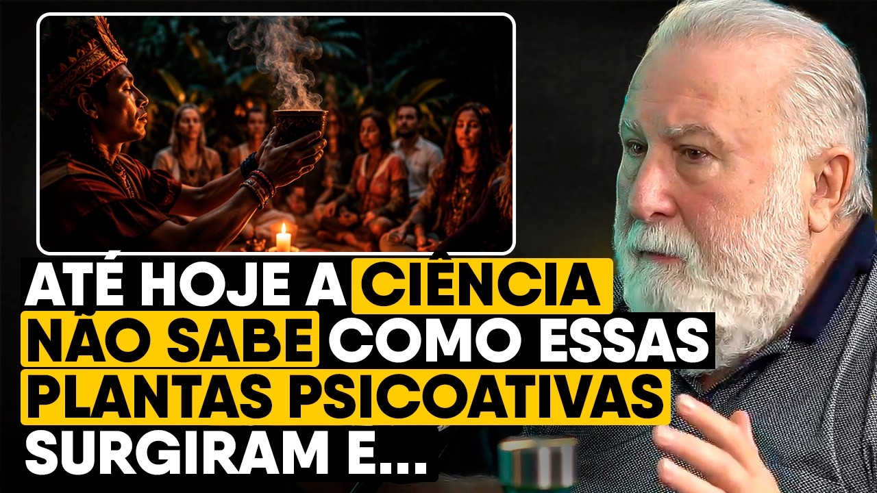 AYAUASCA E OS PSICODÉLICOS estão LIGADOS ao MUNDO ESPIRITUAL? - JAN VAL ELLAM