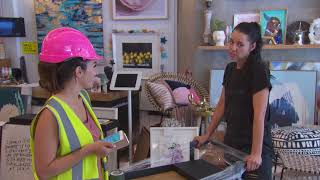 Ep 10. Court Sara Trolley Fight. Behind The Block #BLOCKSHOPPER
