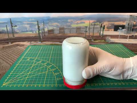 The perfect glue-water mixture for model railways...for fixing ballast and grit