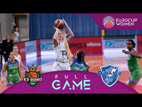 Regular Season | KP Brno v BDS Dinamo Sassari | Full Basketball Game | EuroCup Women 2025-26