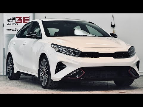 2023 Kia Forte5 GT DCT in White for sale at 3E Auto Sales in Mount Pearl, NL