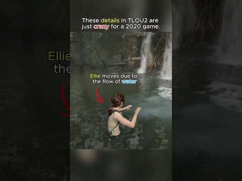 These details in TLOU2 are just crazy for a 2020 game!