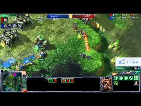 SC2 Sagamin[T] vs [Z]vilePsY