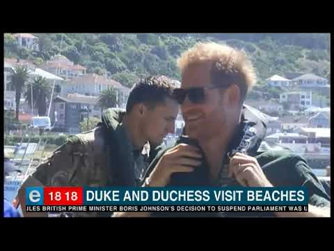 The Duke &amp; Duchess visits beaches