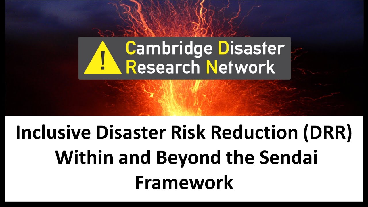 Inclusive Disaster Risk Reduction (DRR) Within and Beyond the Sendai Framework