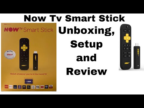 NOW TV Smart Stick Unboxing, Setup and Review