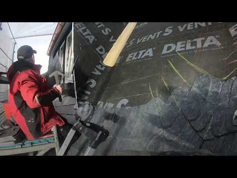 Schiefer Wangenkehle ansetzen - Zeitraffer - Schieferdecker - Schieferspezialisten Hamburg