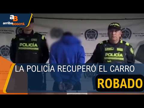 Capturan a presunto ladrón tras robo de vehículo a conductor de aplicación en Bogotá | City Tv Noticias