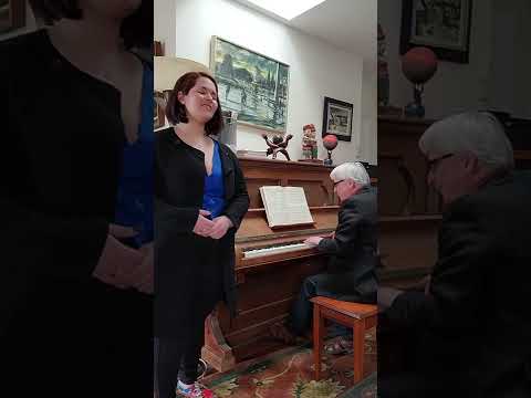 Maria Brea and Music Director Mark Shapiro | Carmina Burana Promo