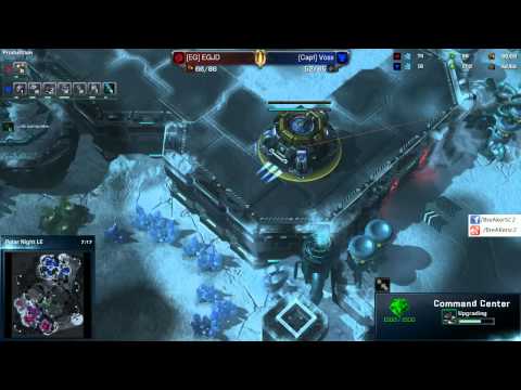 [EG]EGJD (Z) vs. [Capt]Voss (T) Polar Night LE Starcraft 2 HoTS
