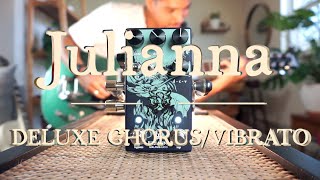 Video thumbnail for Walrus Audio Julianna Deluxe Stereo Chorus and Vibrato DEMO by Nobes Music