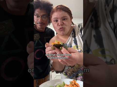 making a sushi bake for my husband👀🍣