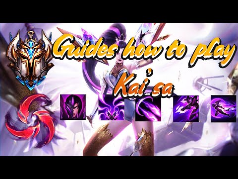 [CHALLENGER REPLAY] TOP 1 CHALLENGER GUIDES HOW TO PLAY KAISA MID & CARRY SEASON 12 FOR BEGINNERS