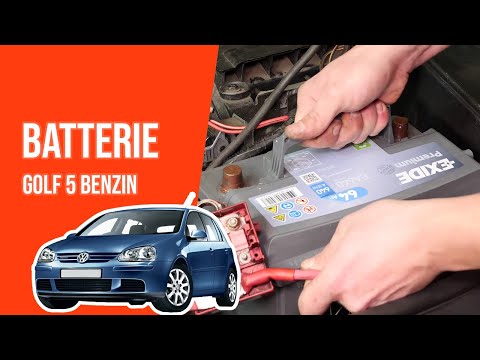 Wie Volkswagen Golf 5 1.4 16V Batterie wechseln?