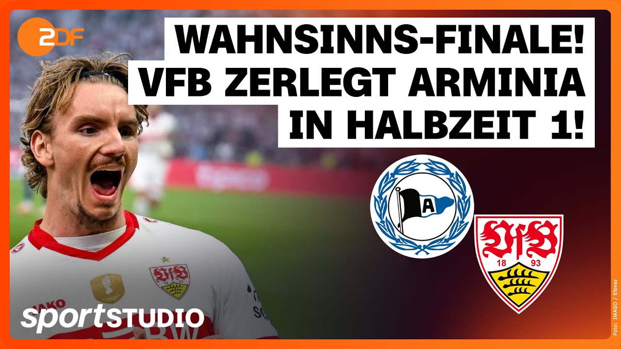 Arminia Bielefeld – VfB Stuttgart | DFB-Pokal, Finale Saison 2024/25 | sportstudio