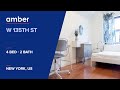 Room Tour W 135th St New York Student Accommodation In USA Amber