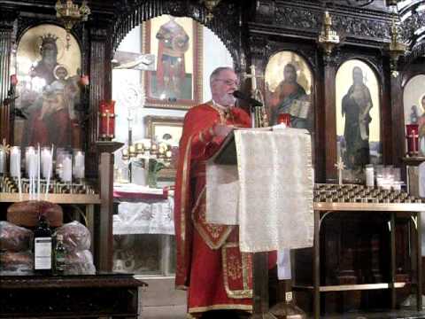 Fr. Eugene Pappas preaching 11/21/2010