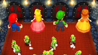 Mario Party 9 MiniGames Mario Vs Daisy Vs Luigi Vs Peach (Master Difficulty)