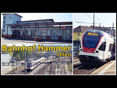 Small "Hammer" Station in Switzerland :) / Ein Bahnhof Namens Hammer, Olten, Solothurn, Schweiz 2020